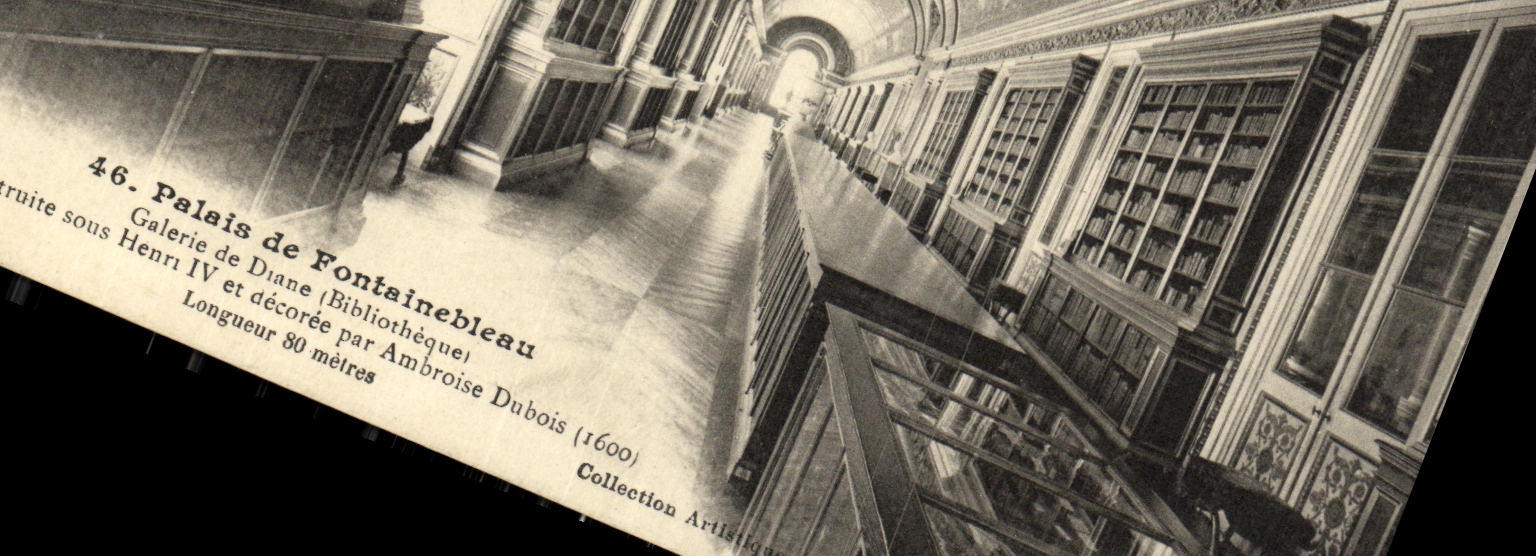 Galería de Diana — Biblioteca del Palacio de Fontainebleau — Colección Artística