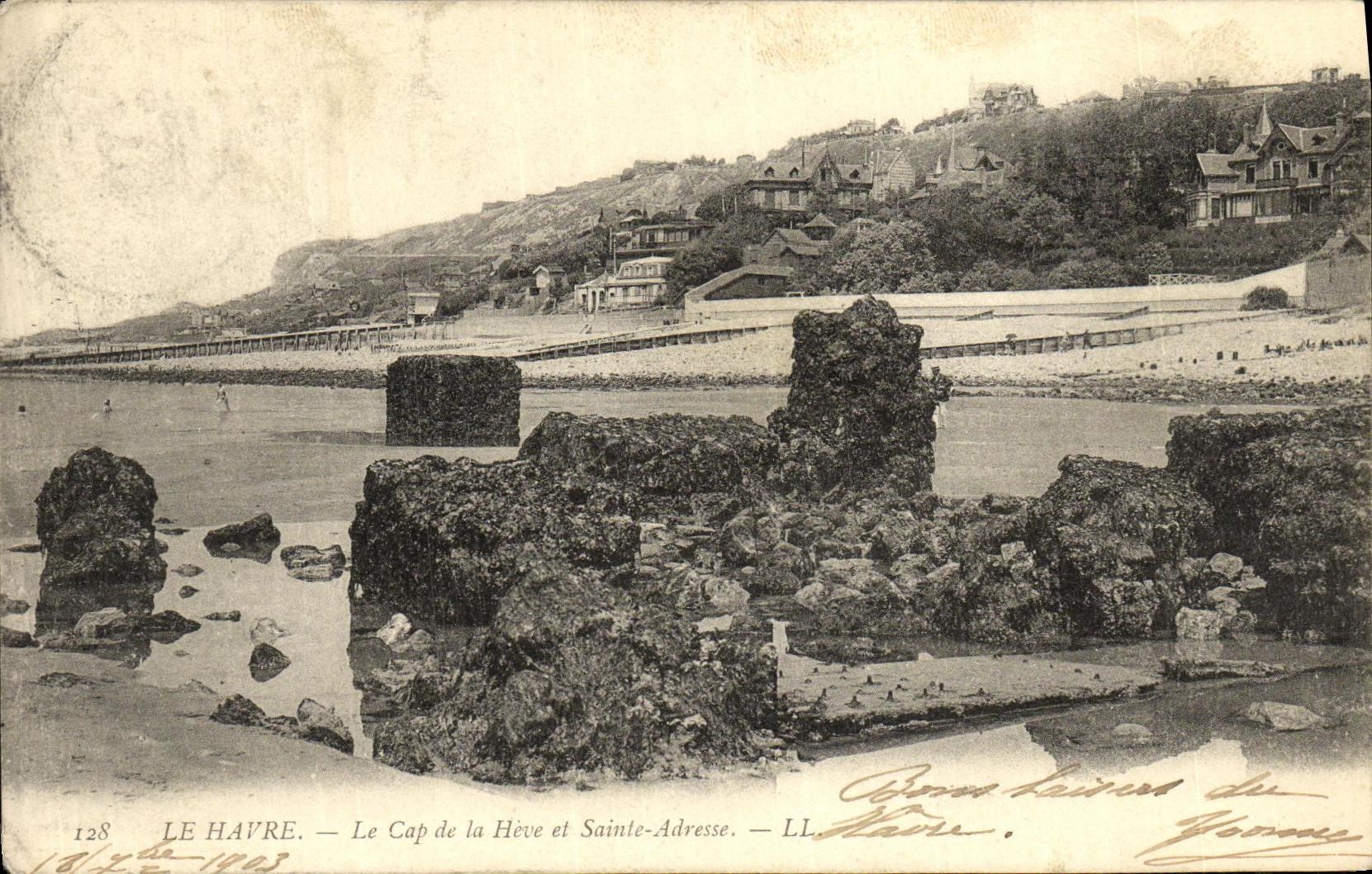 CPA Le Havre Le Cap de La Have et Sainte Adresse 