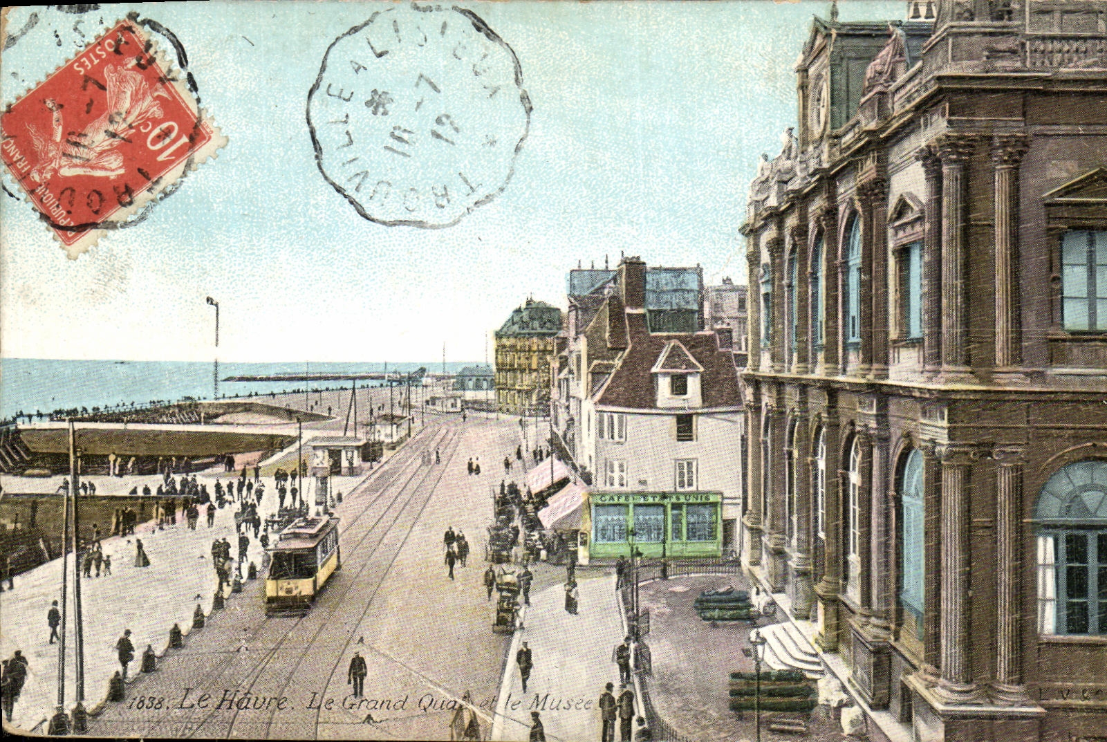 CPA Le Havre Le Grand Quai Et Le Musee