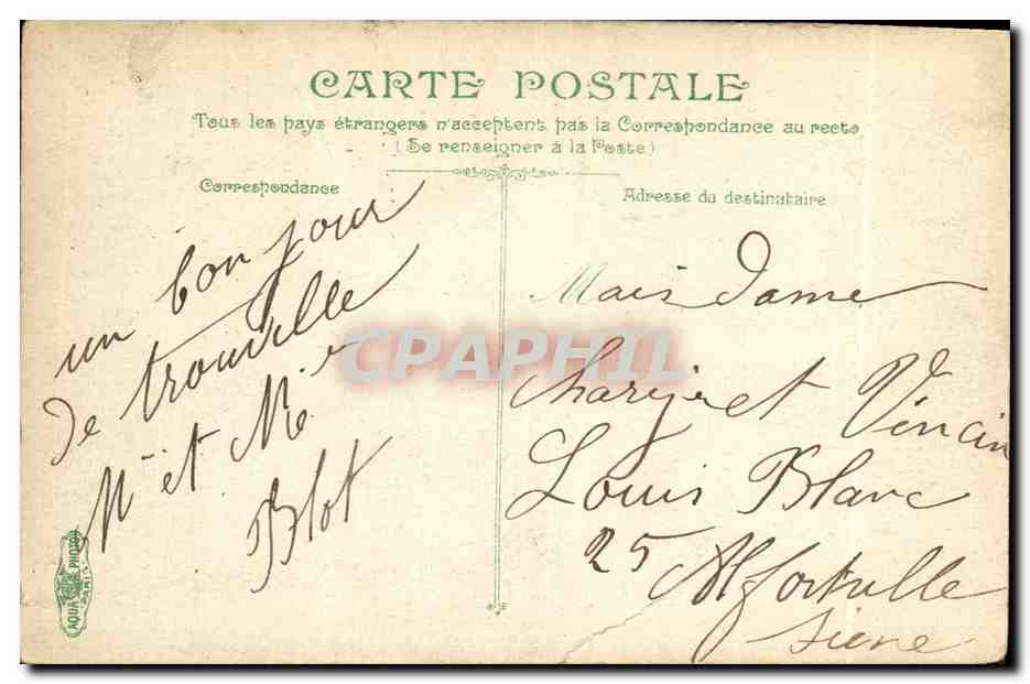 CPA Le Havre Le Grand Quai Et Le Musee — Rückseite