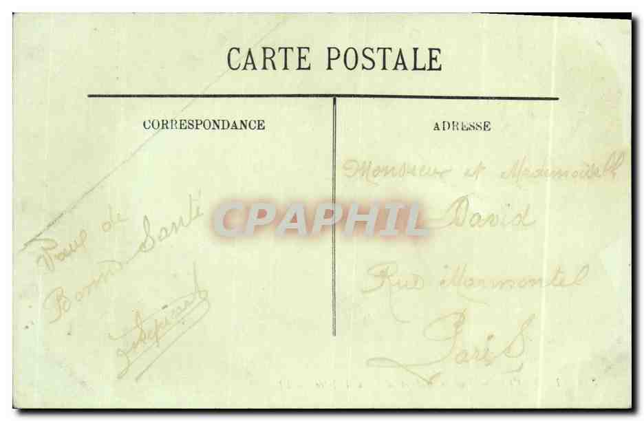 CPA Le Havre Vue Generale et La Nouvelle Jetee — Rückseite