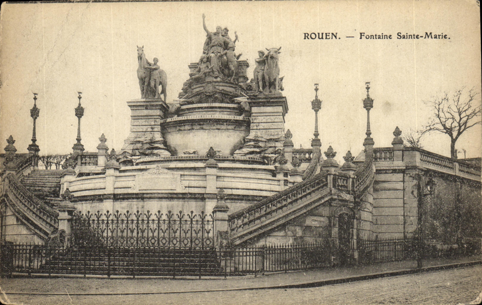 CPA Rouen Fontaine Sainte Marie 