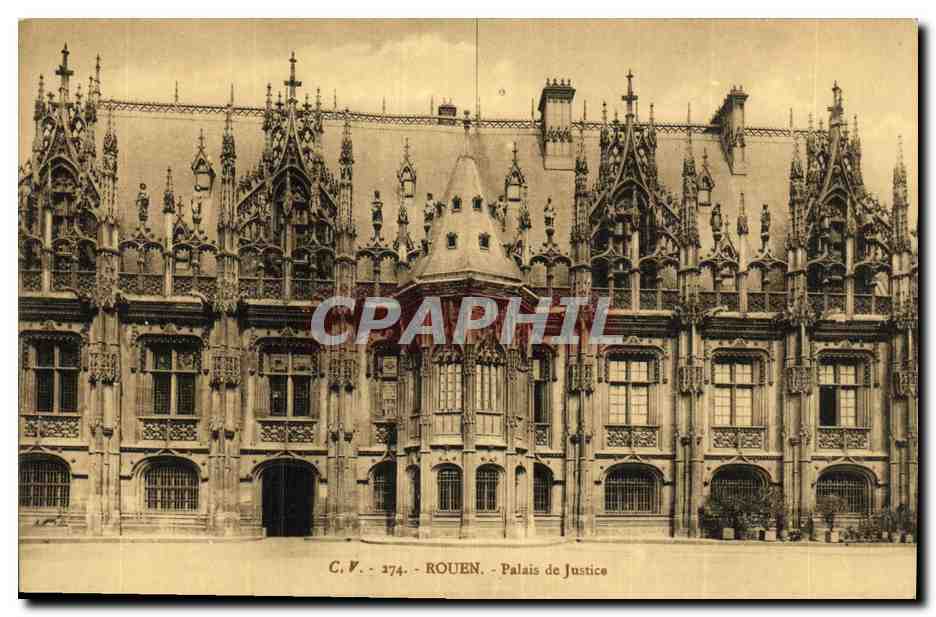 CPA Rouen Palais de Justice 