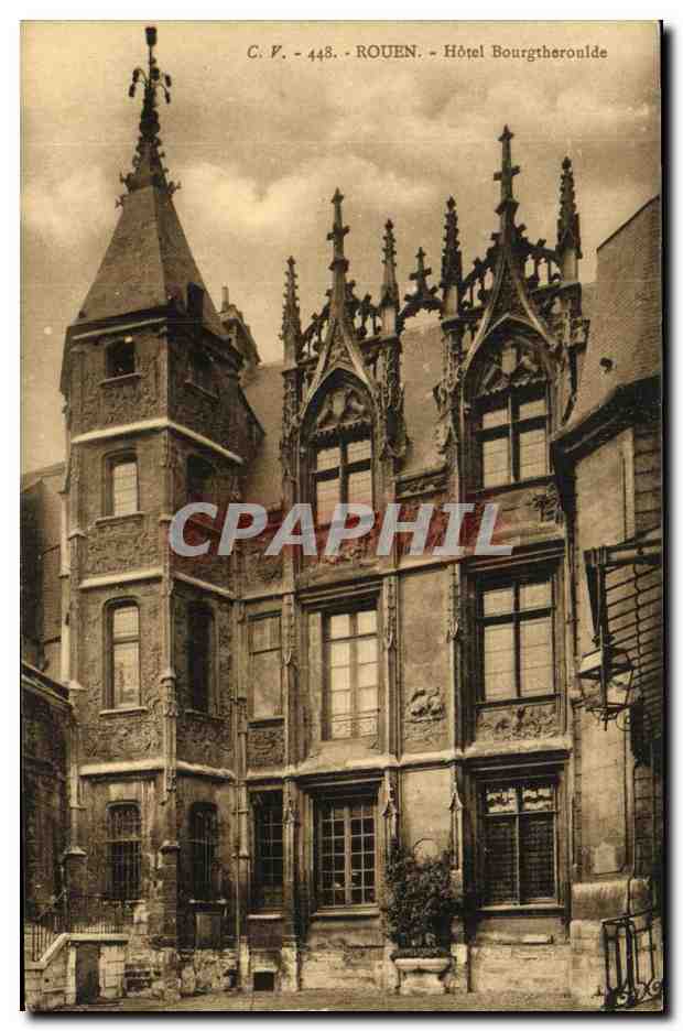 CPA Rouen Hotel Bourgtheroulde