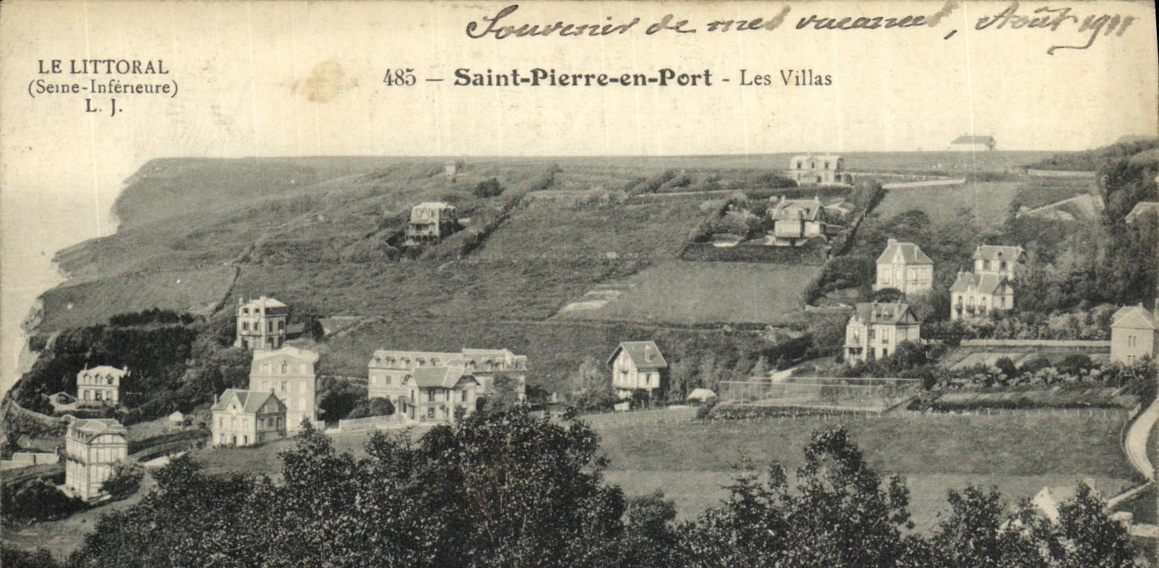 CPA Saint Pierre En Port Les Villas
