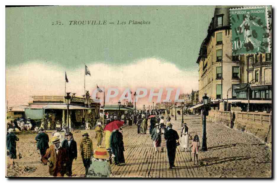 Trouville — Les Planches — CPAPHIL
