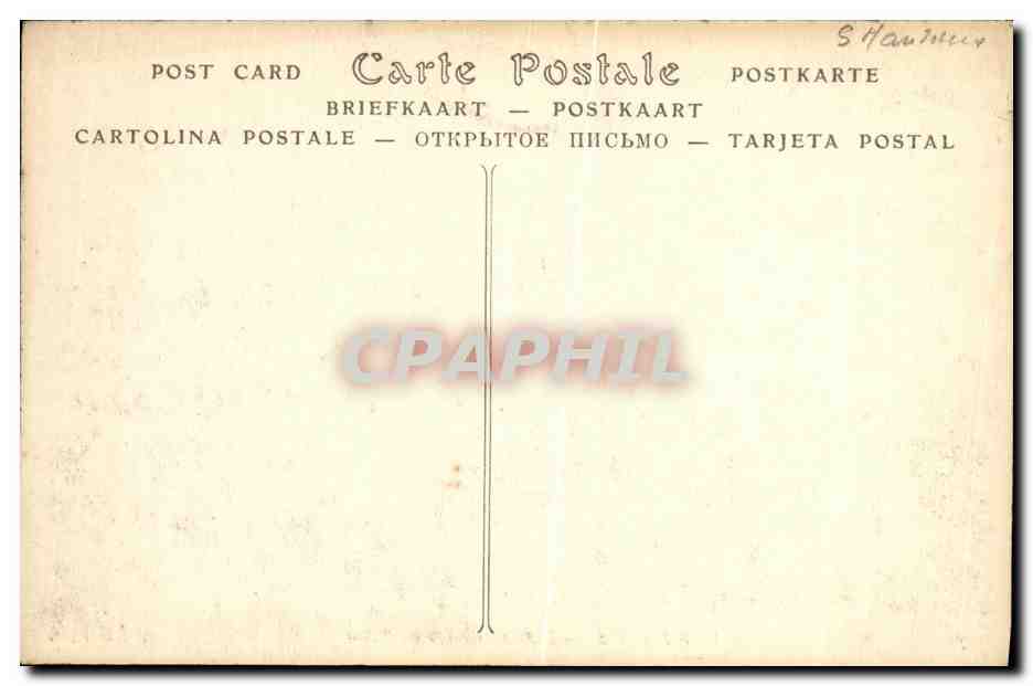 CPA Trouville Sur Mer Groupe de Villas — Rückseite