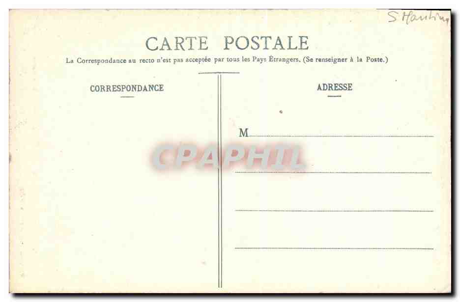 CPA Environs De Buchy Porche de L eglise de Bosc Bordel Pretre — Rückseite