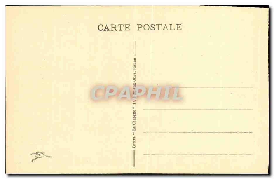 CPA Rouen Pont Corneille Vue Generale — Verso