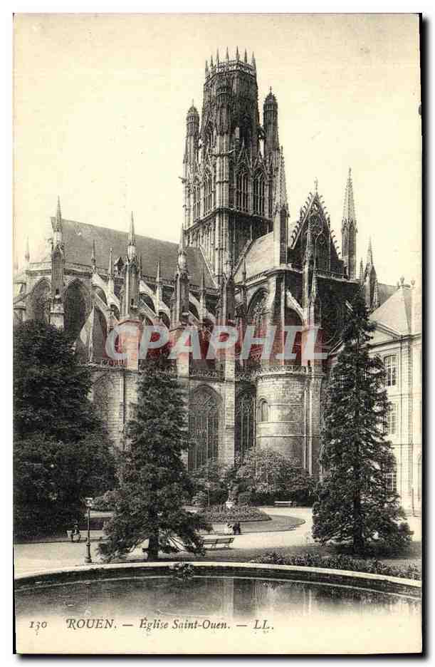 CPA Rouen Eglise Saint Ouen 