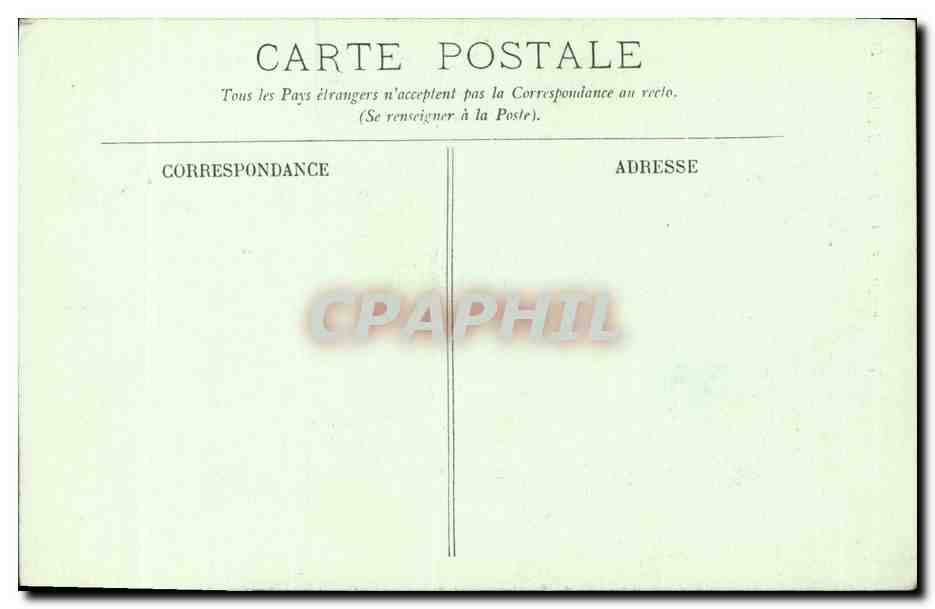 CPA Rouen Eglise Saint Ouen  — Verso