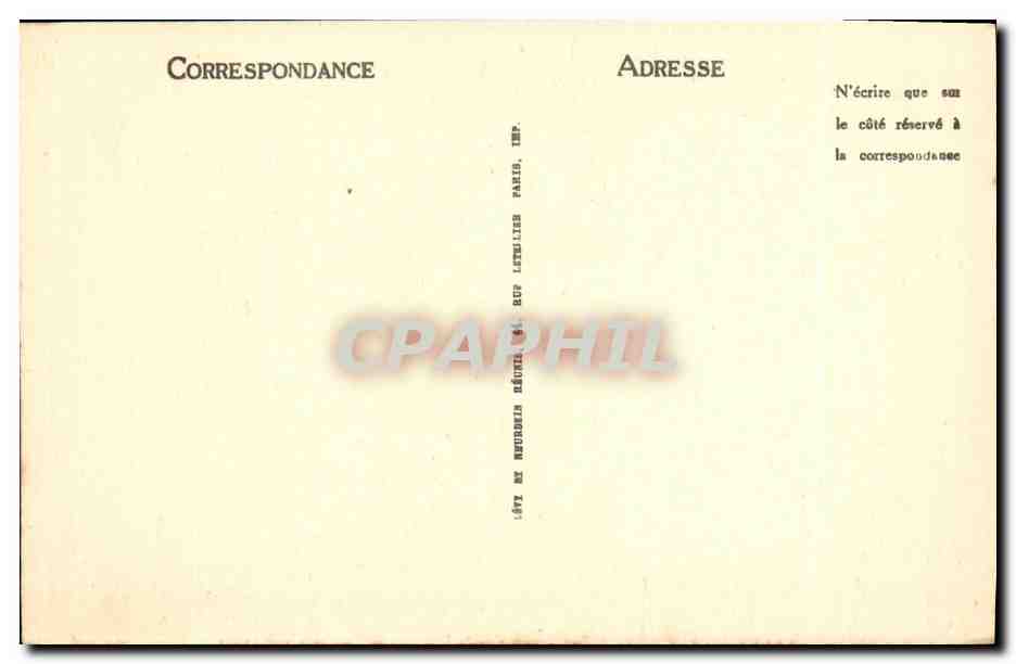 CPA Rouen Vieille Maison Rue Saint Romain  — Verso