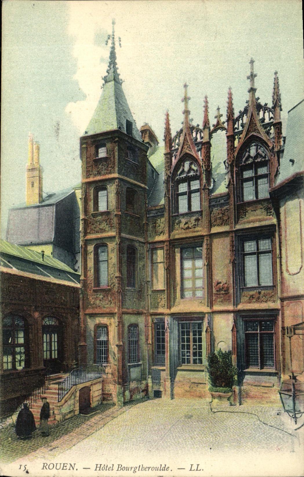 CPA Rouen Hotel Bourgtheroulde 