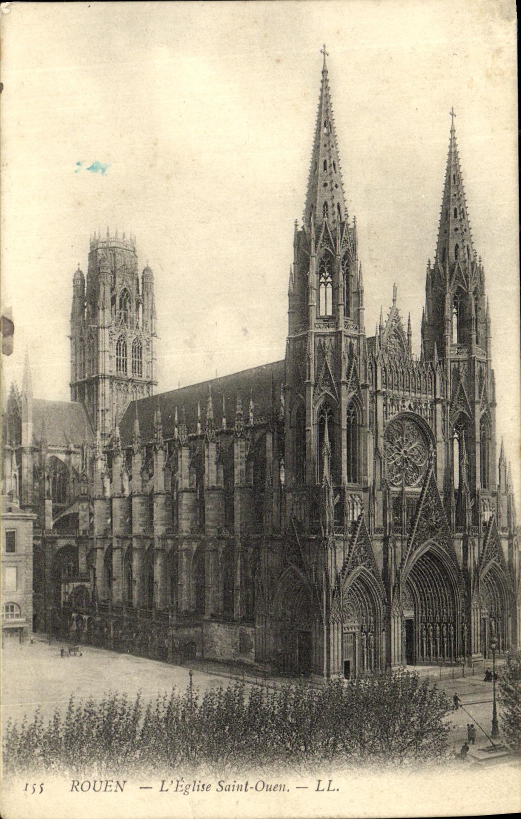 CPA Rouen L Eglise Saint Ouen 