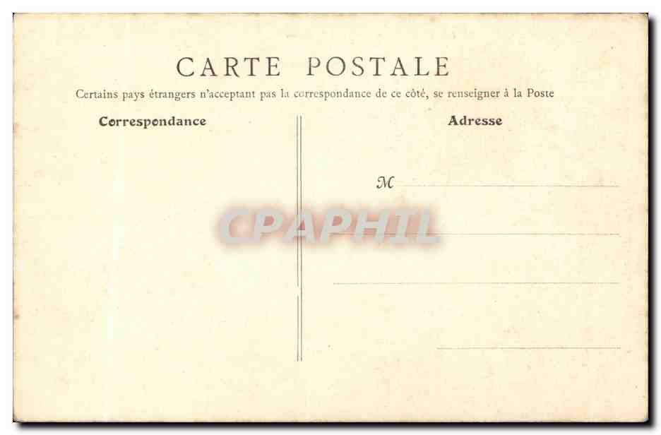 CPA Rouen La Fleche de La Cathedrale — Rückseite