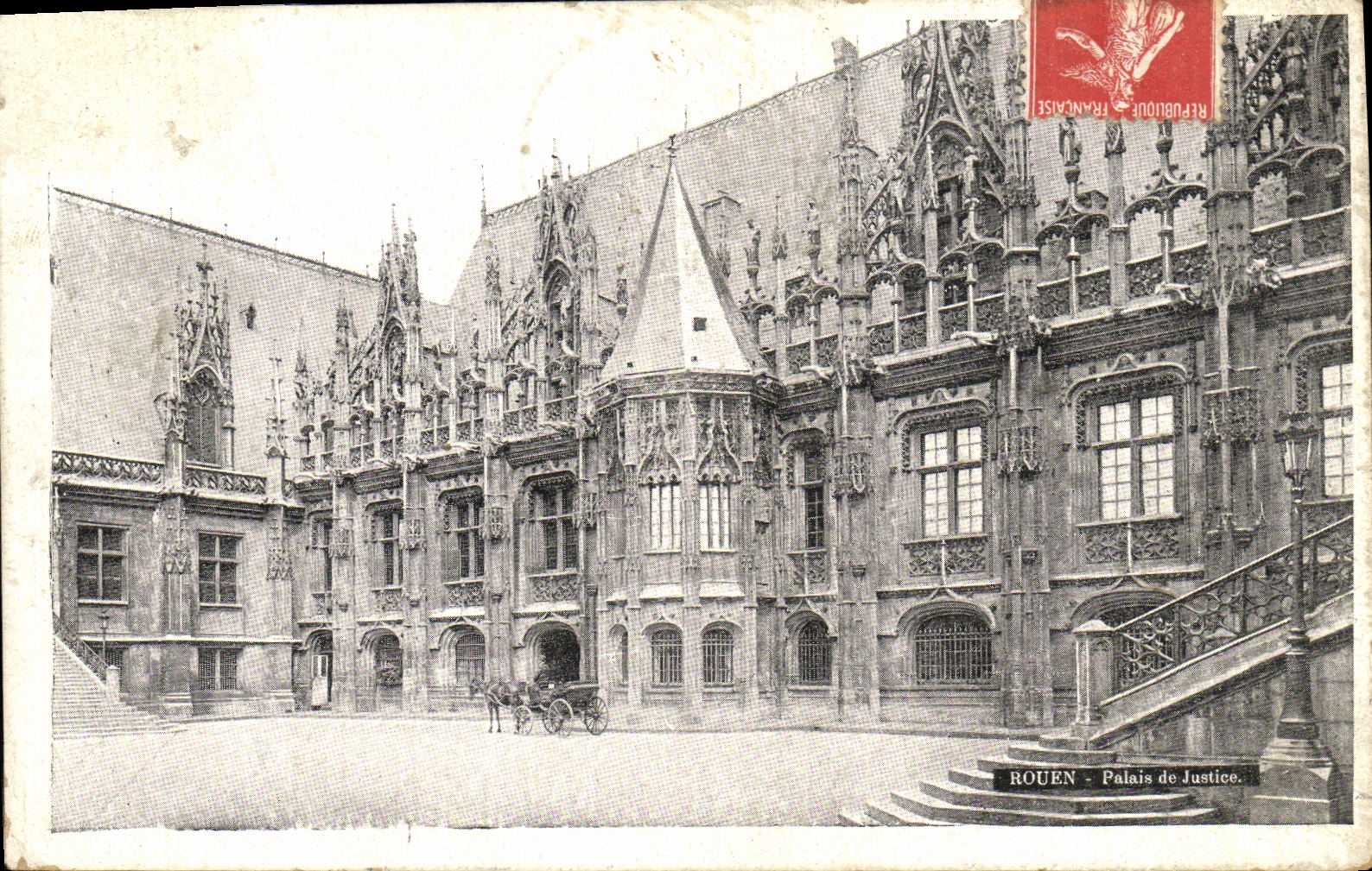 CPA Rouen Palais de Justice 