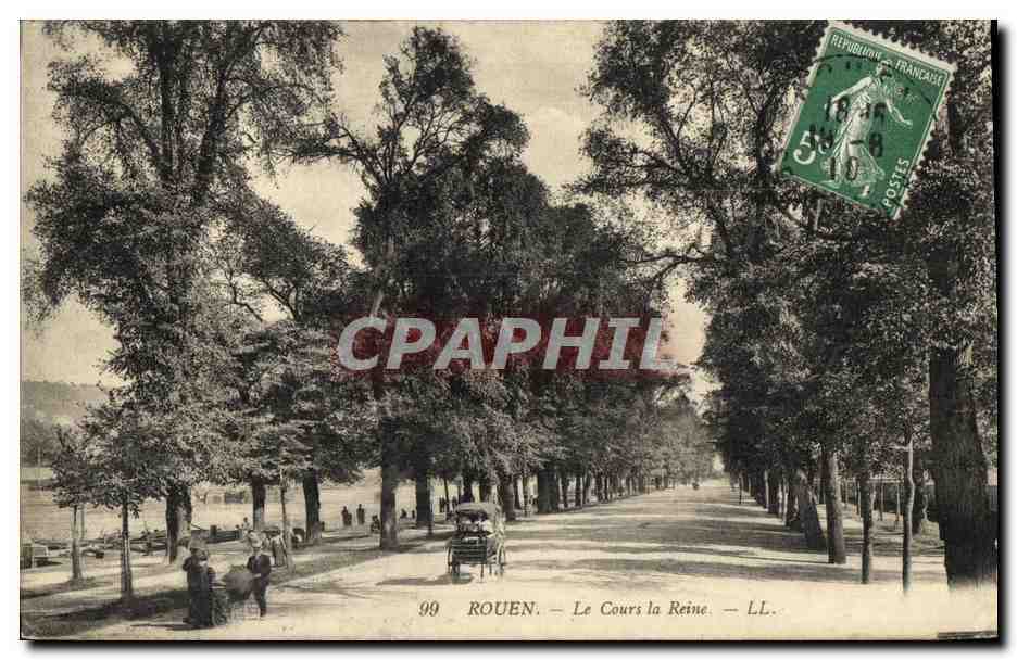 CPA Rouen Le Cours La Reine 