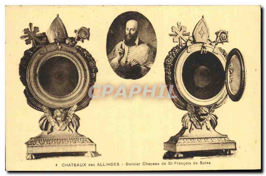 Châteaux des Allinges — Dernier Chapeau de St-François de Sales