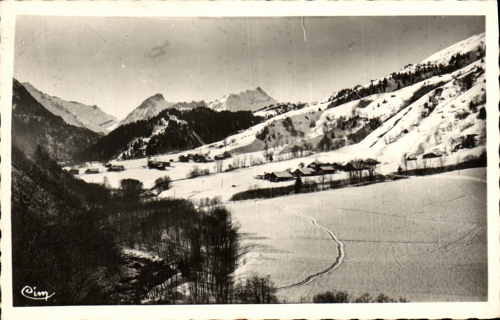 Les Contamines - Vue Générale — Val Montjoie (Hte-Savoie) — Cim