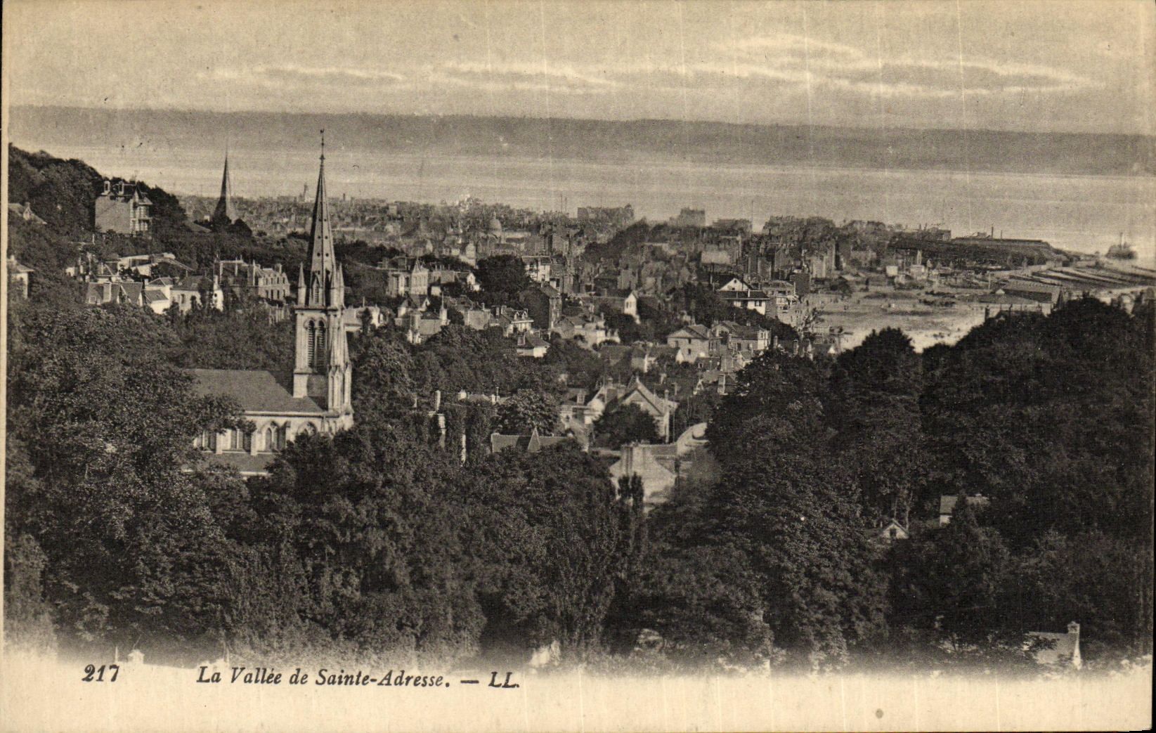 CPA Sainte Adresse La Vallee de Saint Adresse