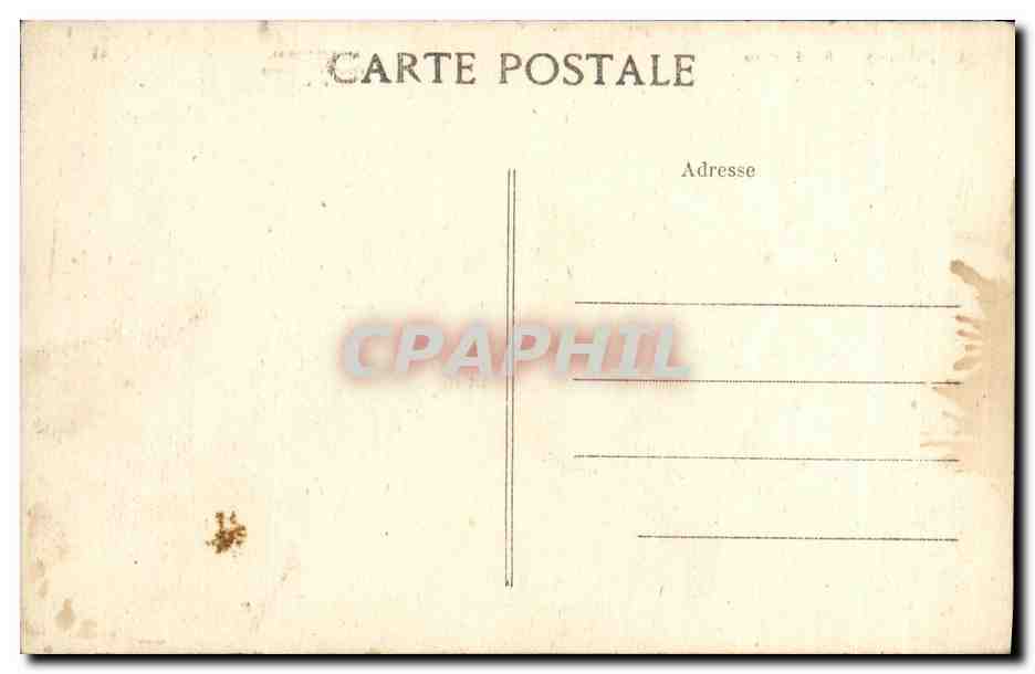 CPA Fecamp Benedictine Cour D Honneur  — Rückseite