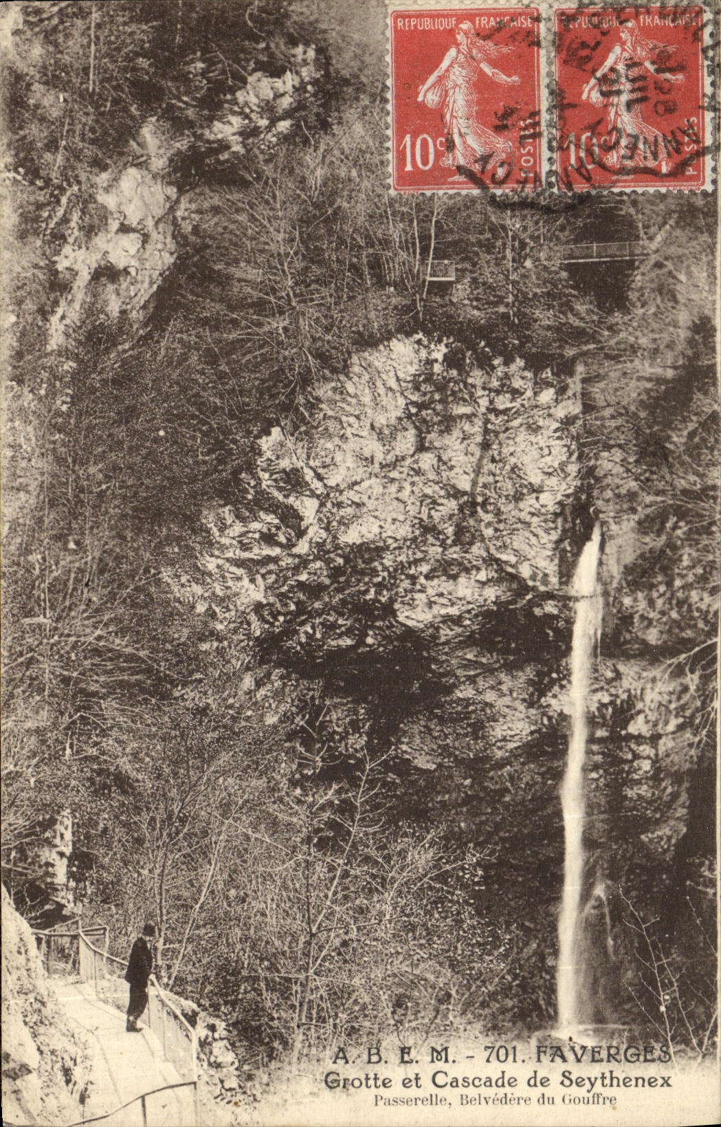 Grotte et Cascade de Seythenex — A.B.E.M. - 701 - FAVERGES