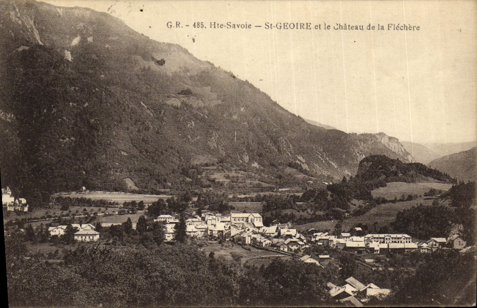St-Géoire et le Château de la Fléchère — Hte-Savoie