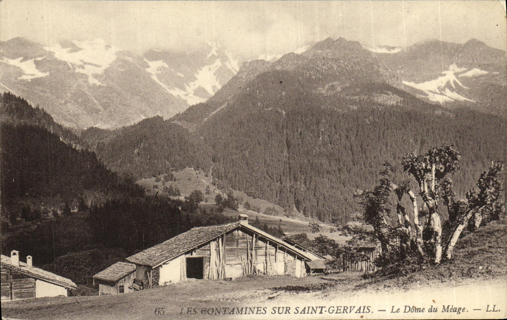 Les Contamines sur Saint-Gervais — Le Dôme du Méage — LL.