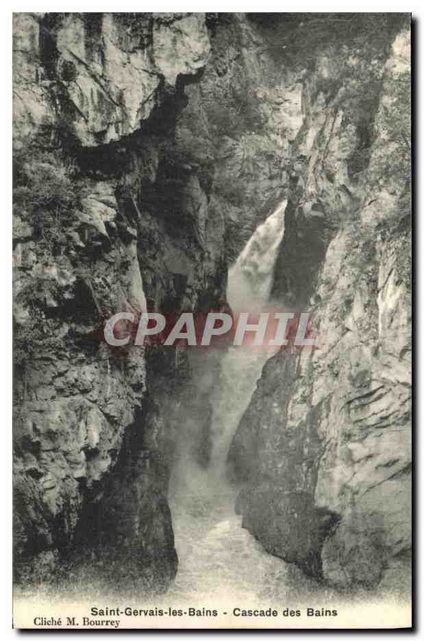 Saint-Gervais-les-Bains - Cascata dei Bagni — Cliché M. Bourrey
