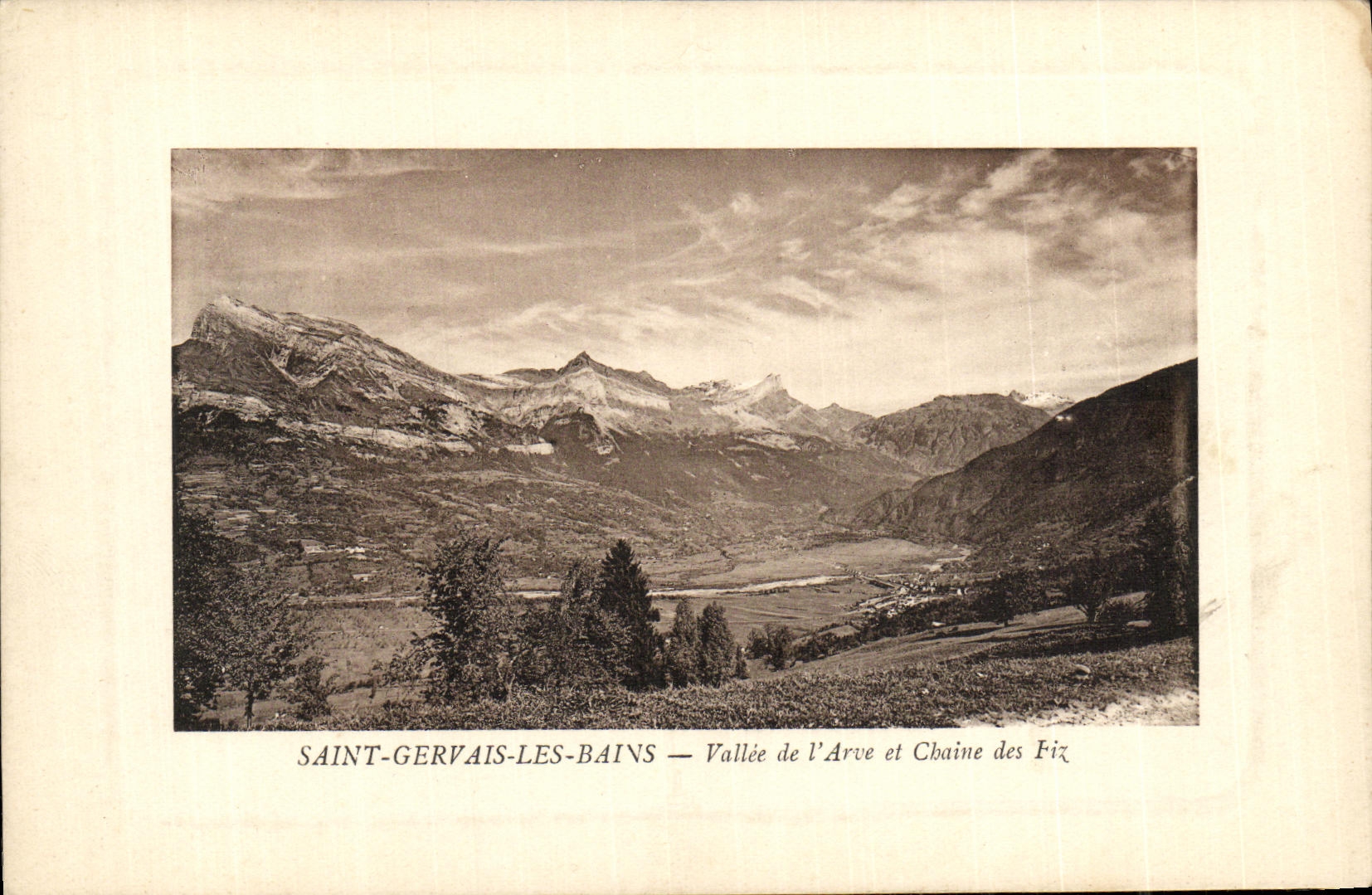 Saint-Gervais-les-Bains — Vallée de l'Arve et Chaîne des Fiz