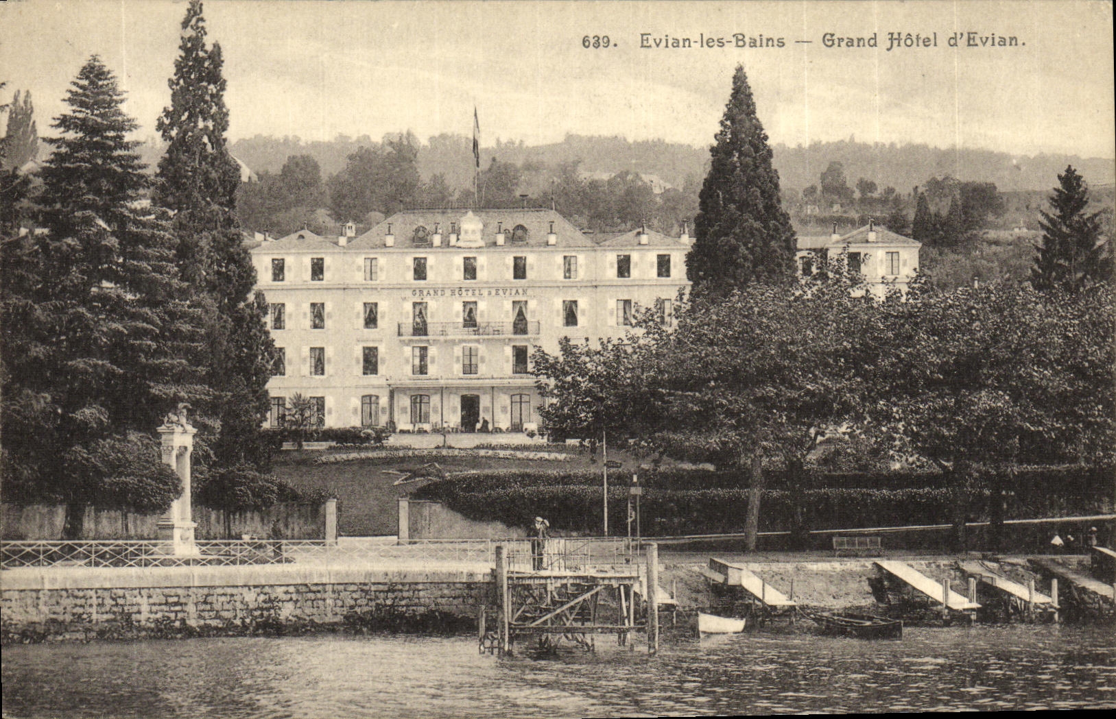 CPA Evian Les Bains Grand Hotel d Evian
