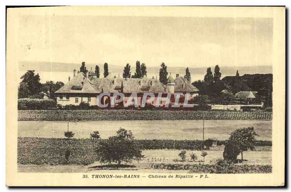 CPA Thonon Les Bains Chateau de Ripaille