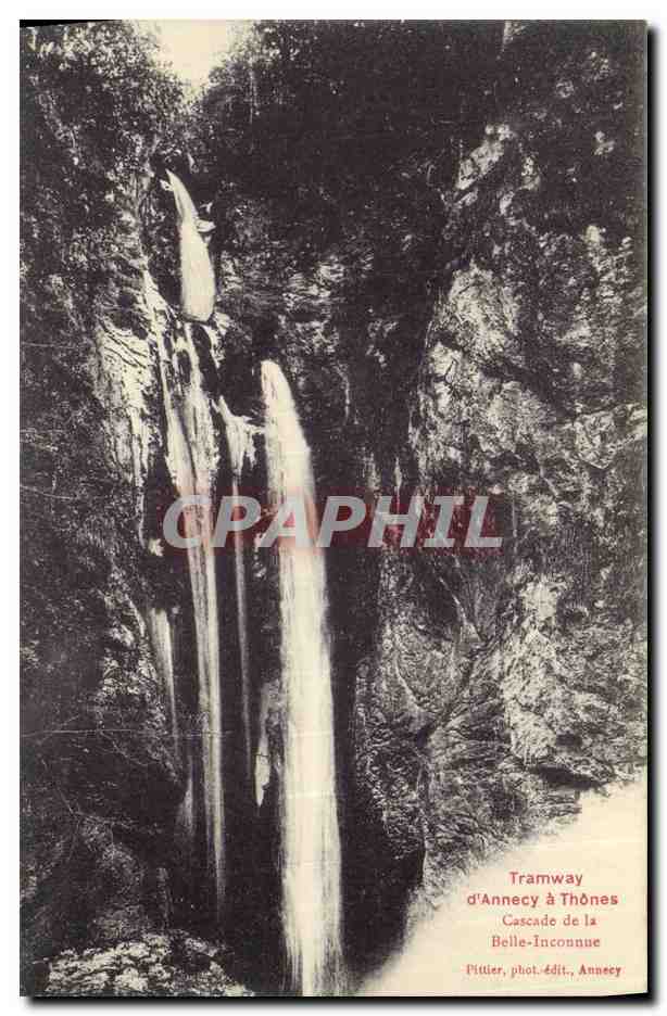 Cascade de la Belle-Inconnue — Annecy — Ptitler, phot.-édit., Annecy