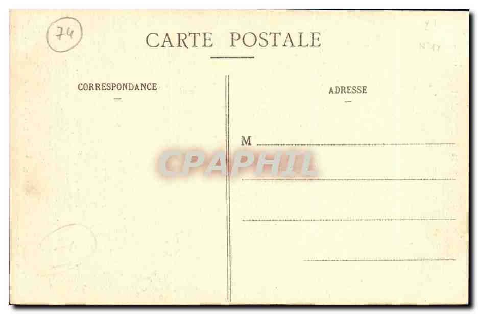 Annecy - La Rampe du Château — Sites pittoresques de Savoie, série 85, éditeur Ad Pariot, Annecy — Rückseite
