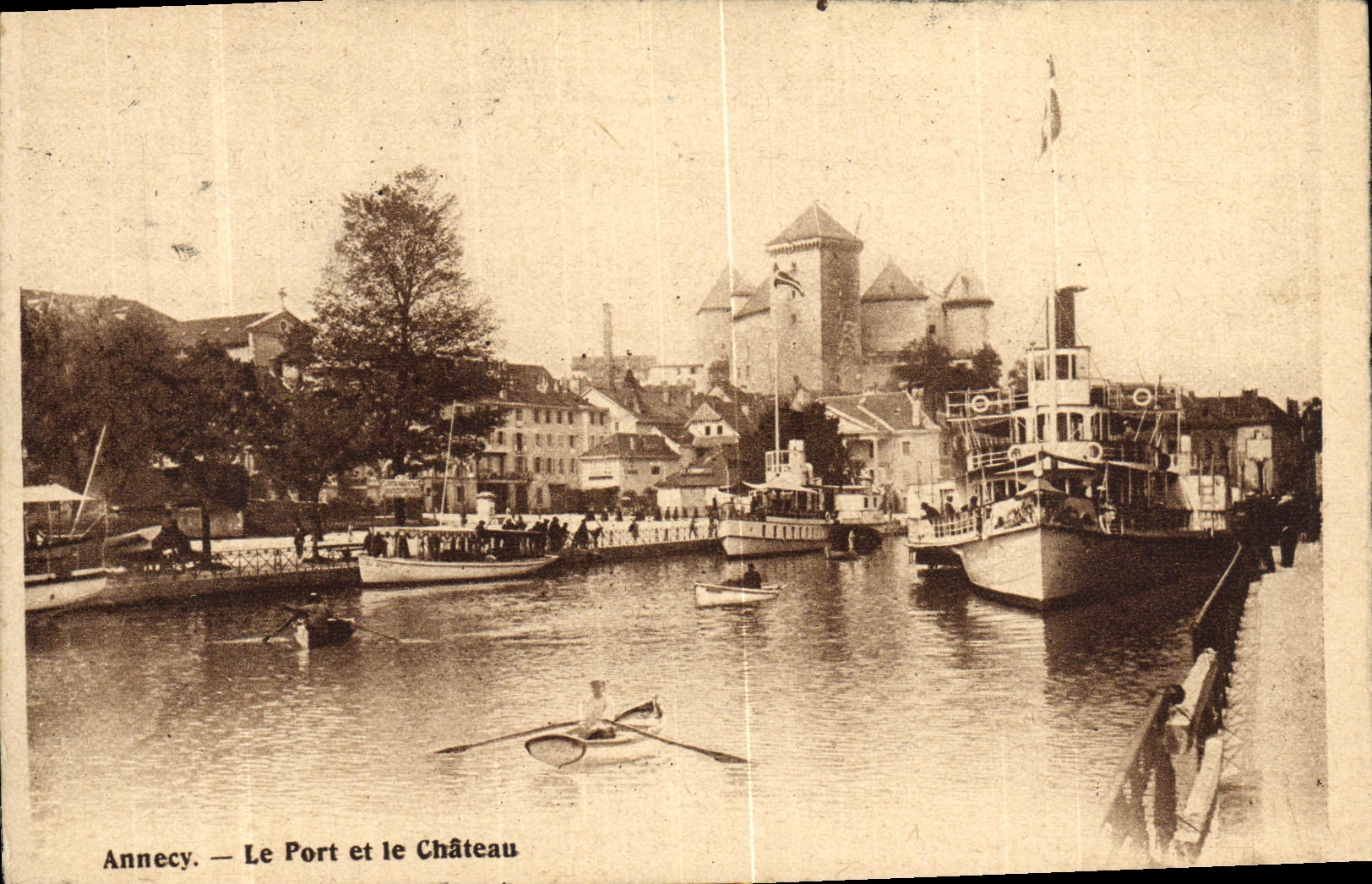Annecy — Le Port et le Château