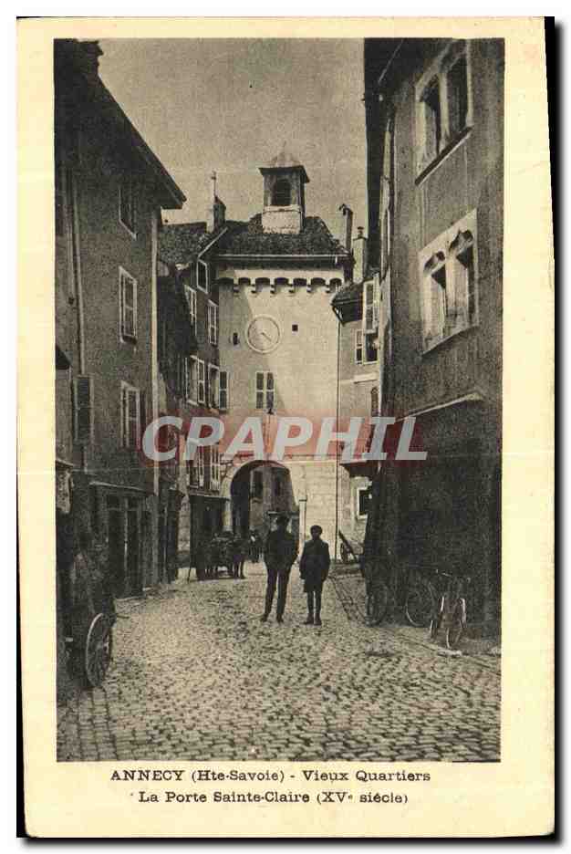 CPA Annecy Vieux Quartiers La Porte Sainte Claire