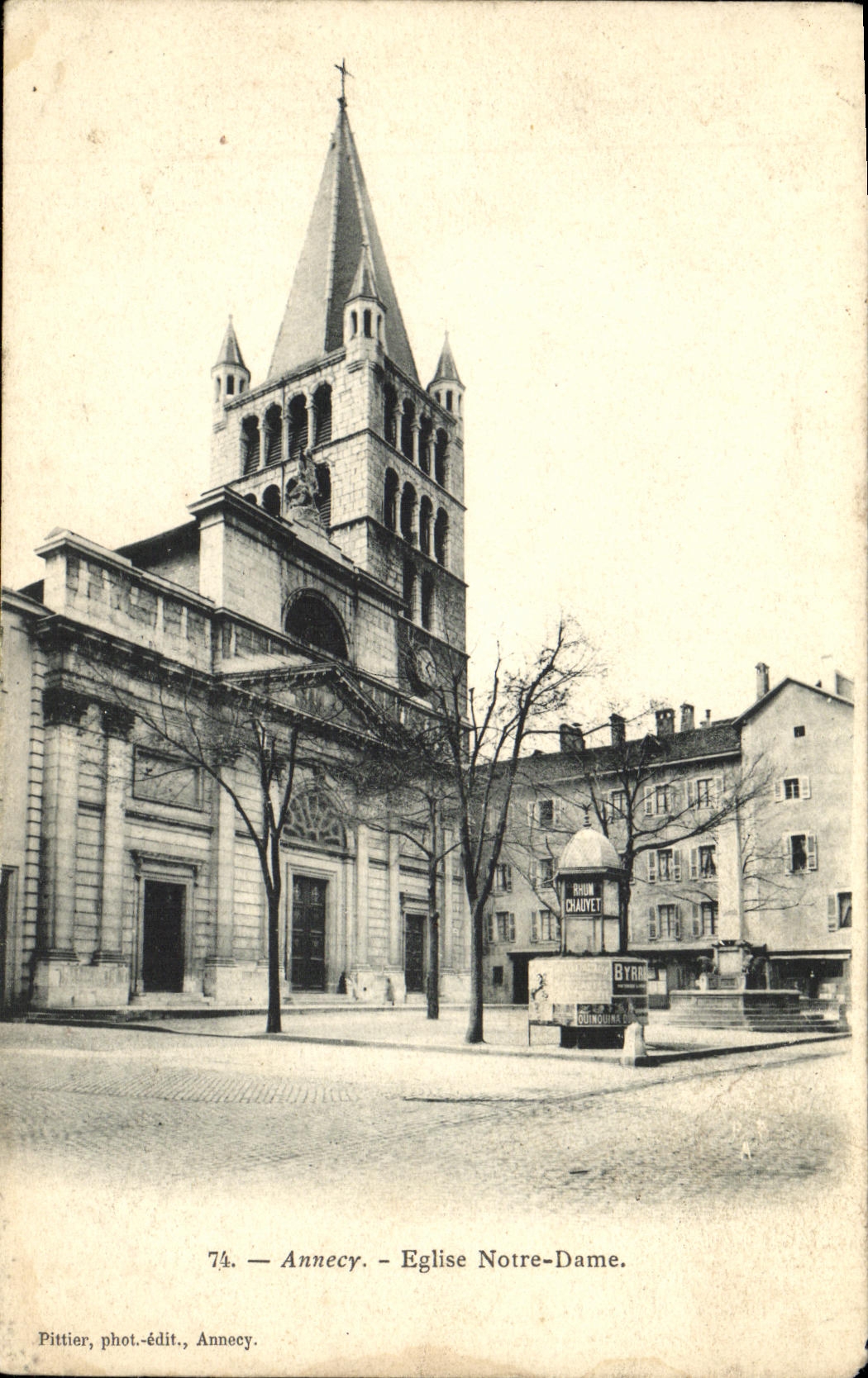 CPA Annecy Eglise Notre Dame