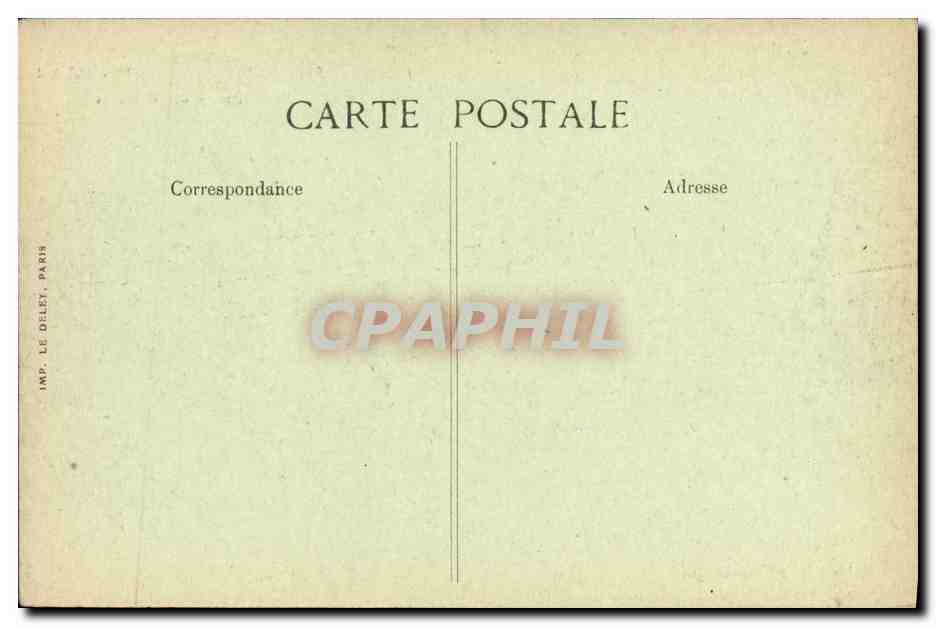 Palazzo di FONTAINEBLEAU — Bacino delle Cascate — Siron, edito da Fontainebleau, n° 574 — Verso