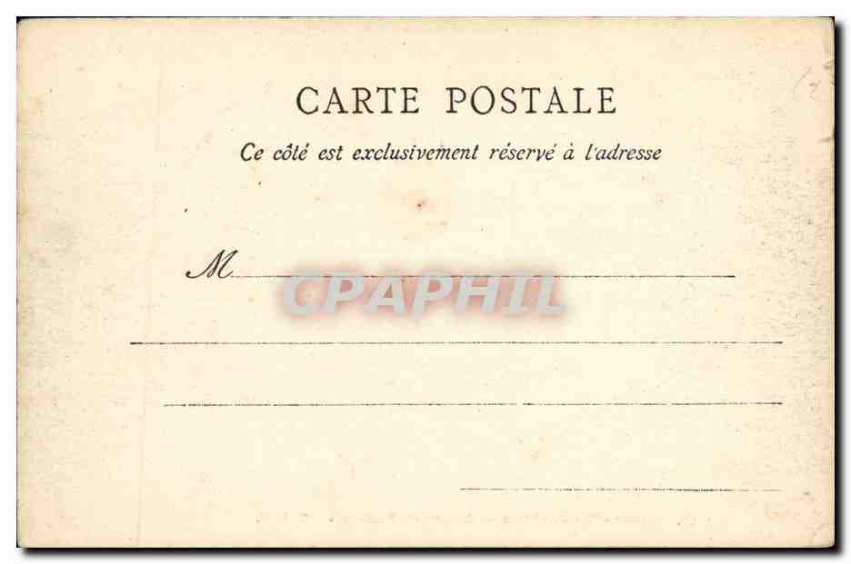 Foresta di Fontainebleau — Gorge di Franchart — C. L. C. — Verso