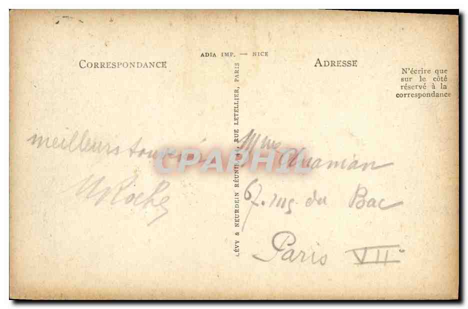 Fontainebleau — Le Palais — La Cour des Adieux — LL — Reverso