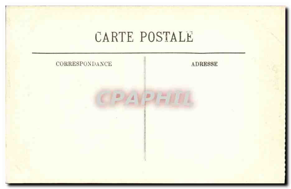 Fontainebleau — El Palacio — El estudio de Napoleón I — LL — Reverso