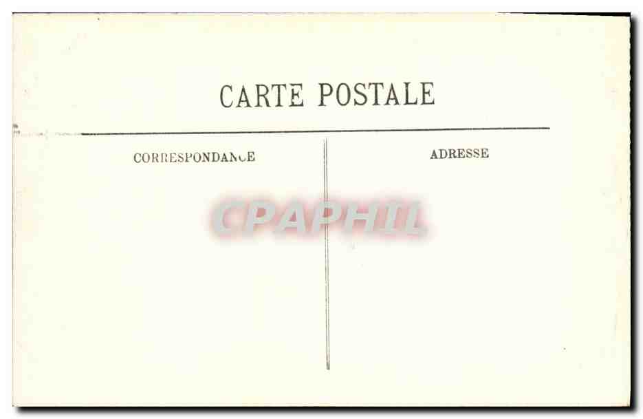 Fontainebleau — El Palacio. — Habitación de Napoleón I — n° 355 — Reverso