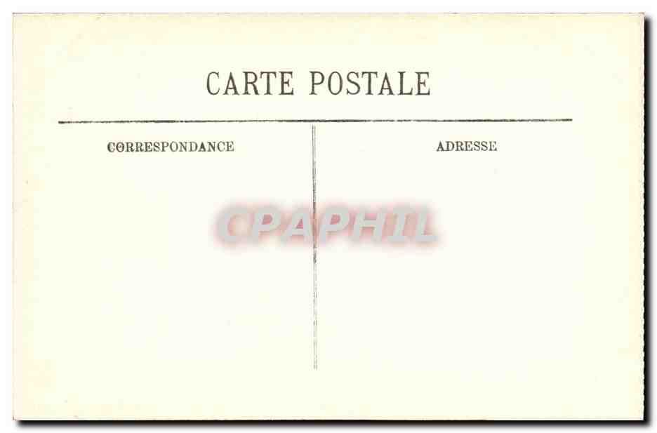 Fontainebleau — Het Paleis. Het Boudoir van Marie-Antoinette — LL. n°07 — Achterkant