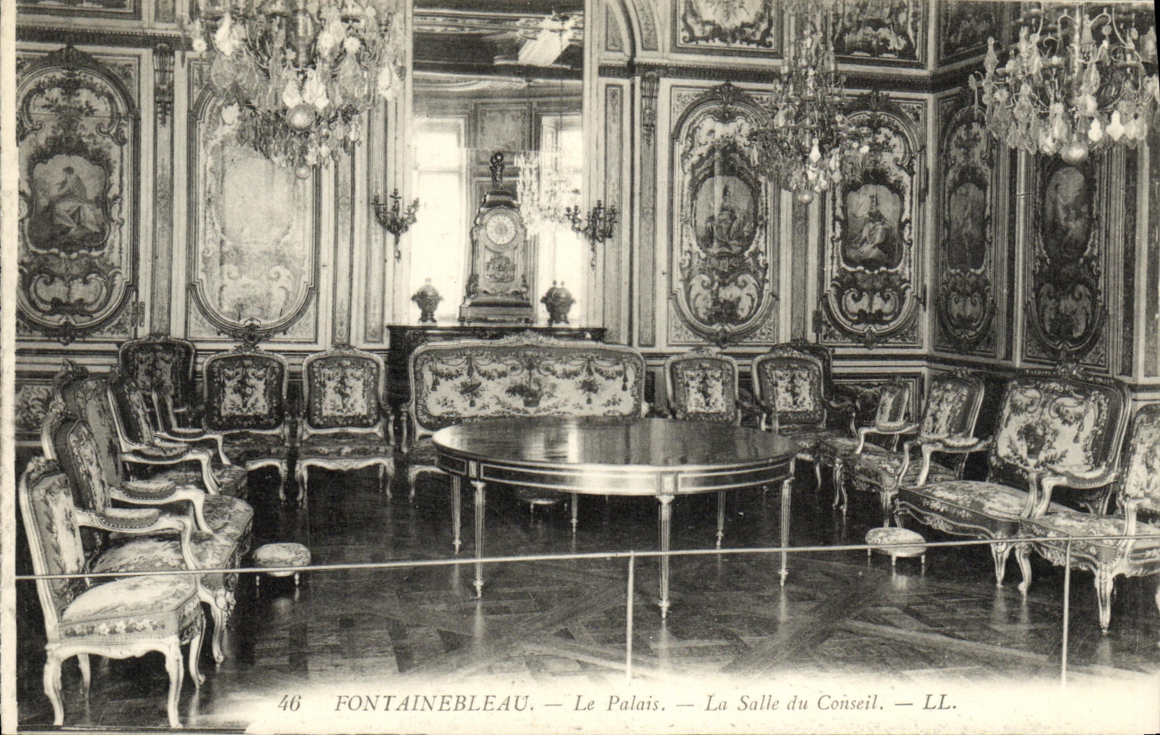 Fontainebleau — El Palacio. — La Sala del Consejo. — LL. — n°46