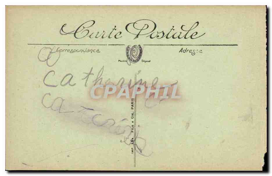Dieppe — Les Tourelles et le Château — LL — Rückseite