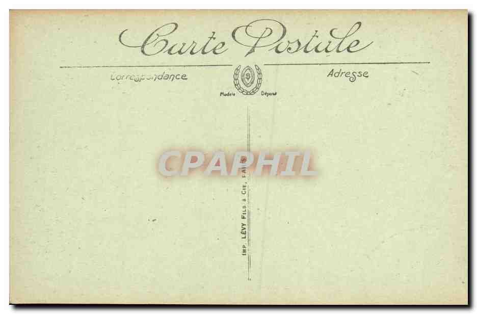 CPA Dieppe Les Tourelles — Rückseite