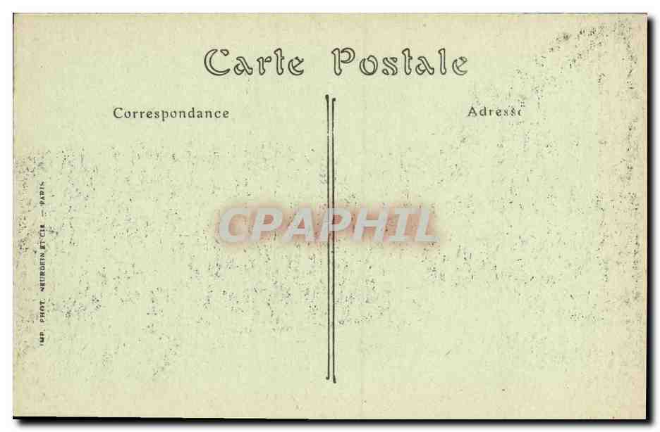 CPA Dieppe Le Jardin du Casino et le Vieux Chateau — Rückseite