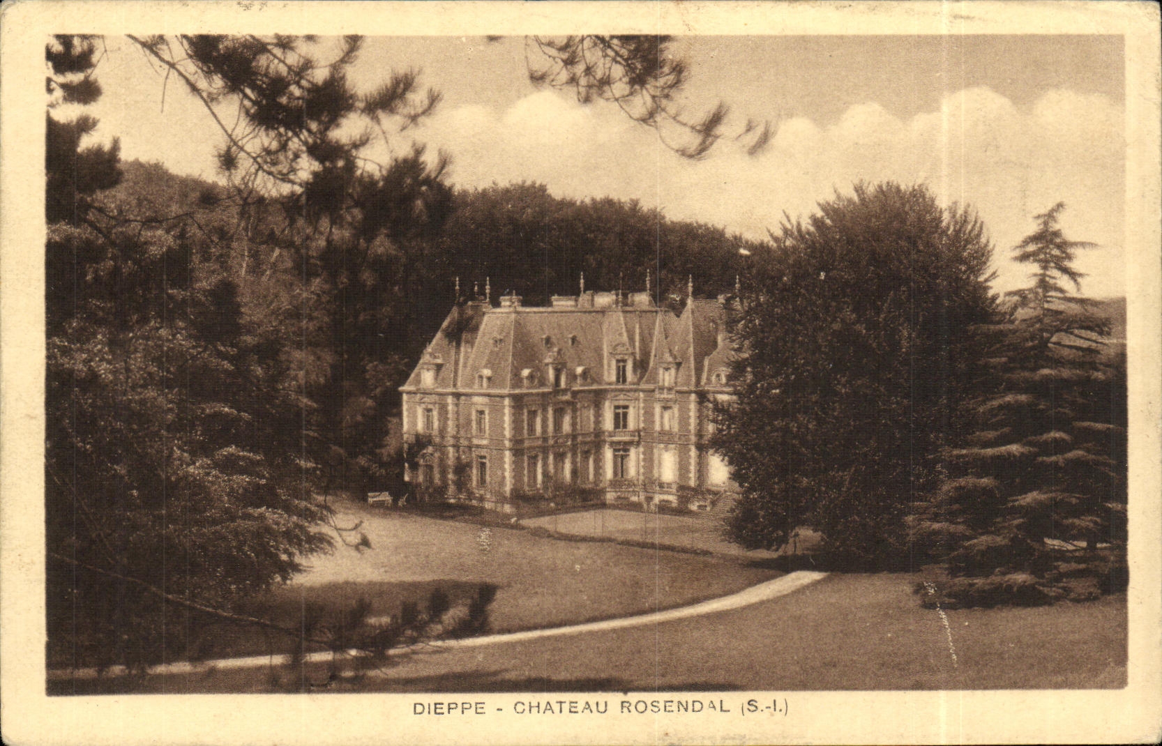CPA Dieppe Chateau Rosendal
