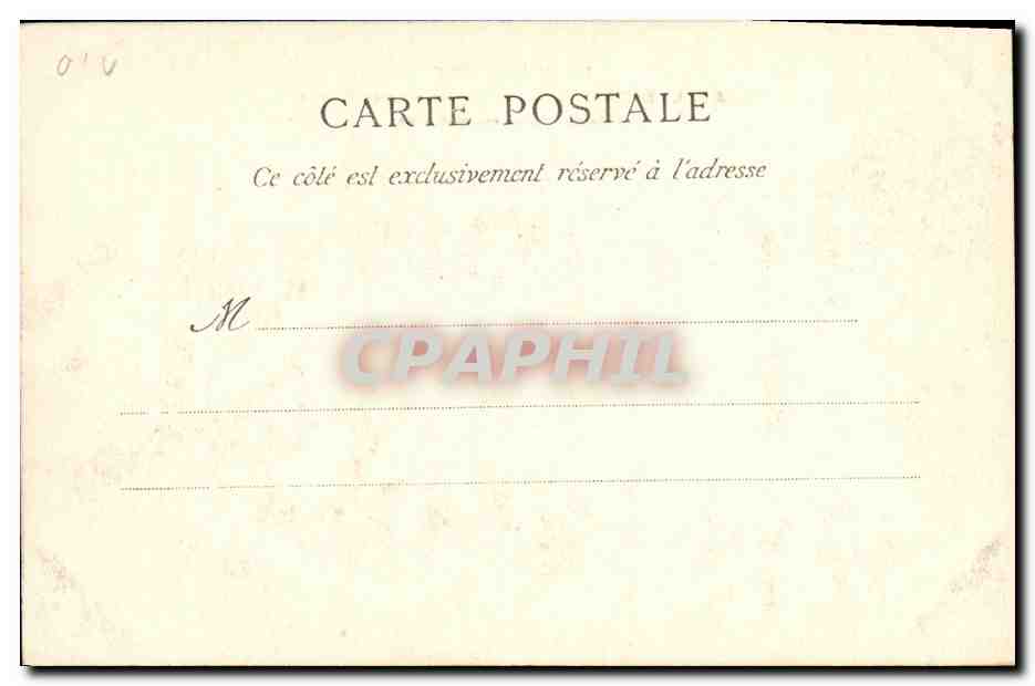 CPA Dieppe Detail du Chateau et Entree — Rückseite