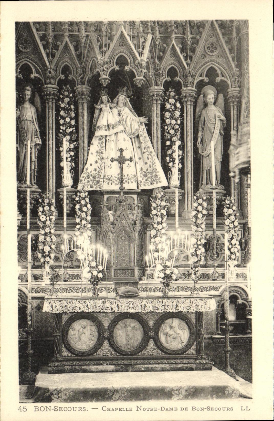CPA Bon Secours Chapelle Notre Dame De Bon Secours 